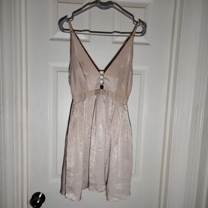 Baby Doll Slip Dress Free People Shimmery